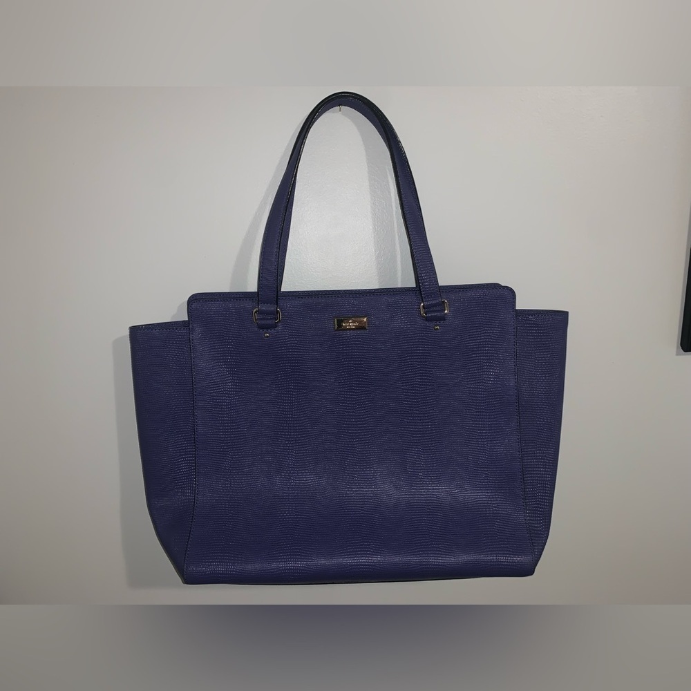 BEAUTIFUL BLUE KATE SPADE TOTE BAG